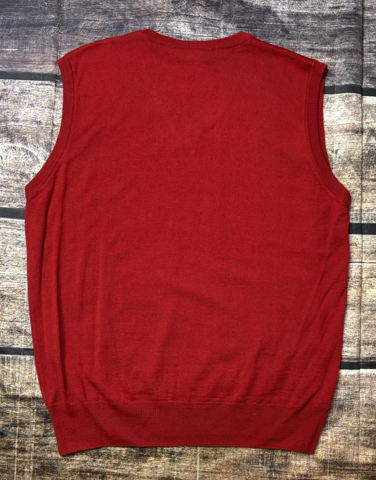 Other Rel Warc Sweater Vest Men's M Merino Wool Blend Italy Size US M / EU 48-50 / 2 - 3 Thumbnail