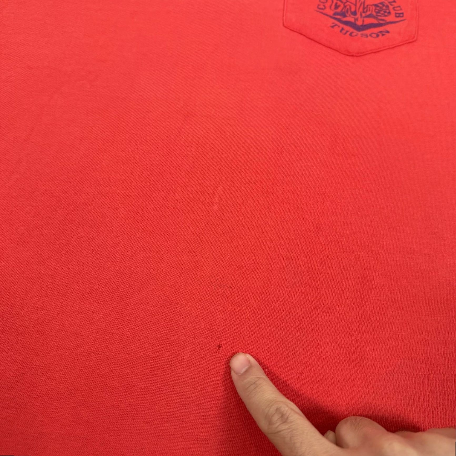 Vintage VINTAGE J. C. Penney Corvette Shirt Men L Red Tucson Club Selvedge Pocket Car Arizona Tee Size US L / EU 52-54 / 3 - 4 Thumbnail