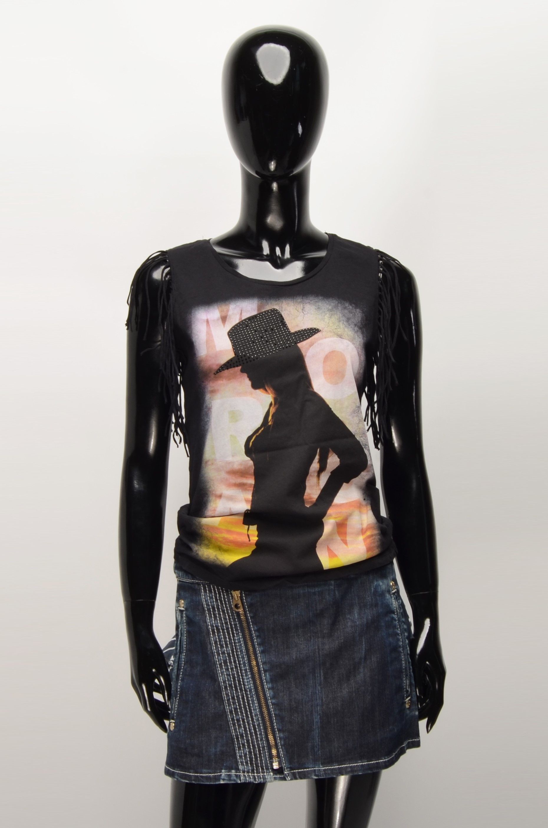 Morgan Homme Morgan de Toi Printed Boho Western Top Size S / US 4 / IT 40 - 1 Thumbnail