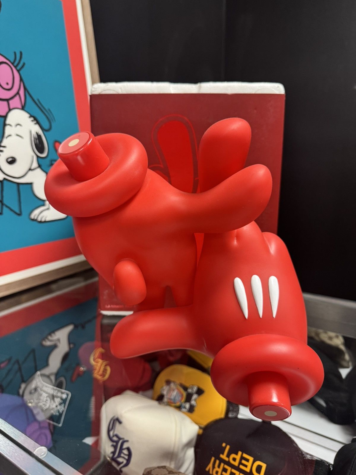 Other Slick OG “LA HANDS” 11” Vinyl Figure Red Size ONE SIZE - 4 Thumbnail