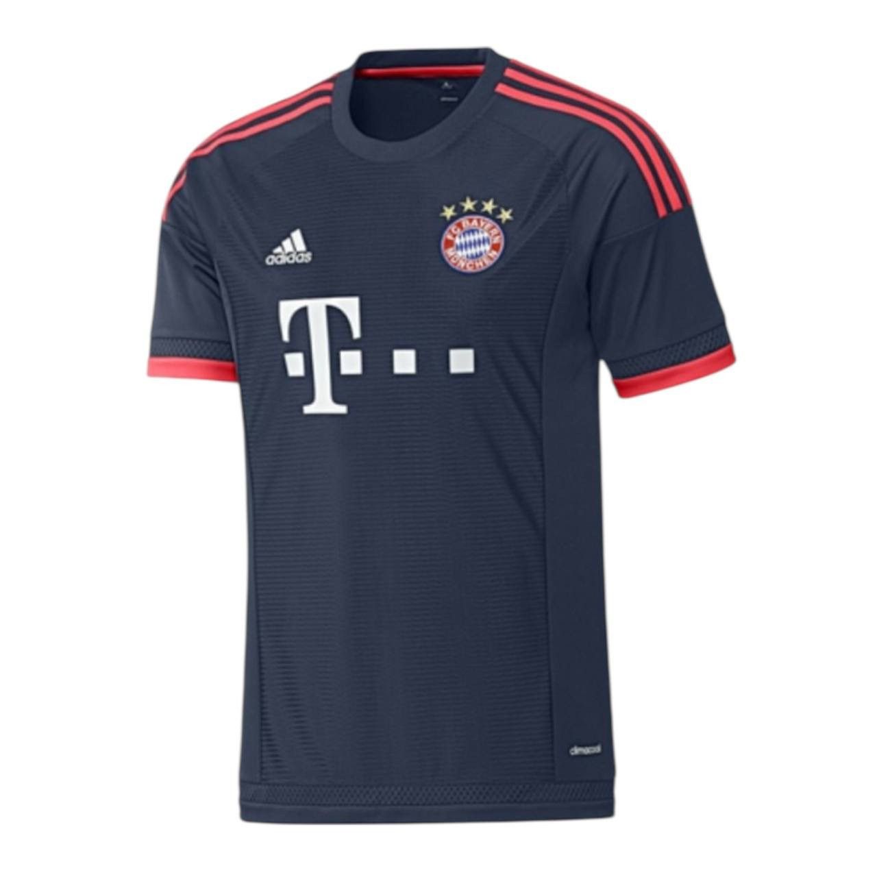 Adidas 2015/16 BAYERN MUNICH AWAY SOCCER JERSEY FOOTBALL SHIRT XL Size US XL / EU 56 / 4 - 1 Thumbnail