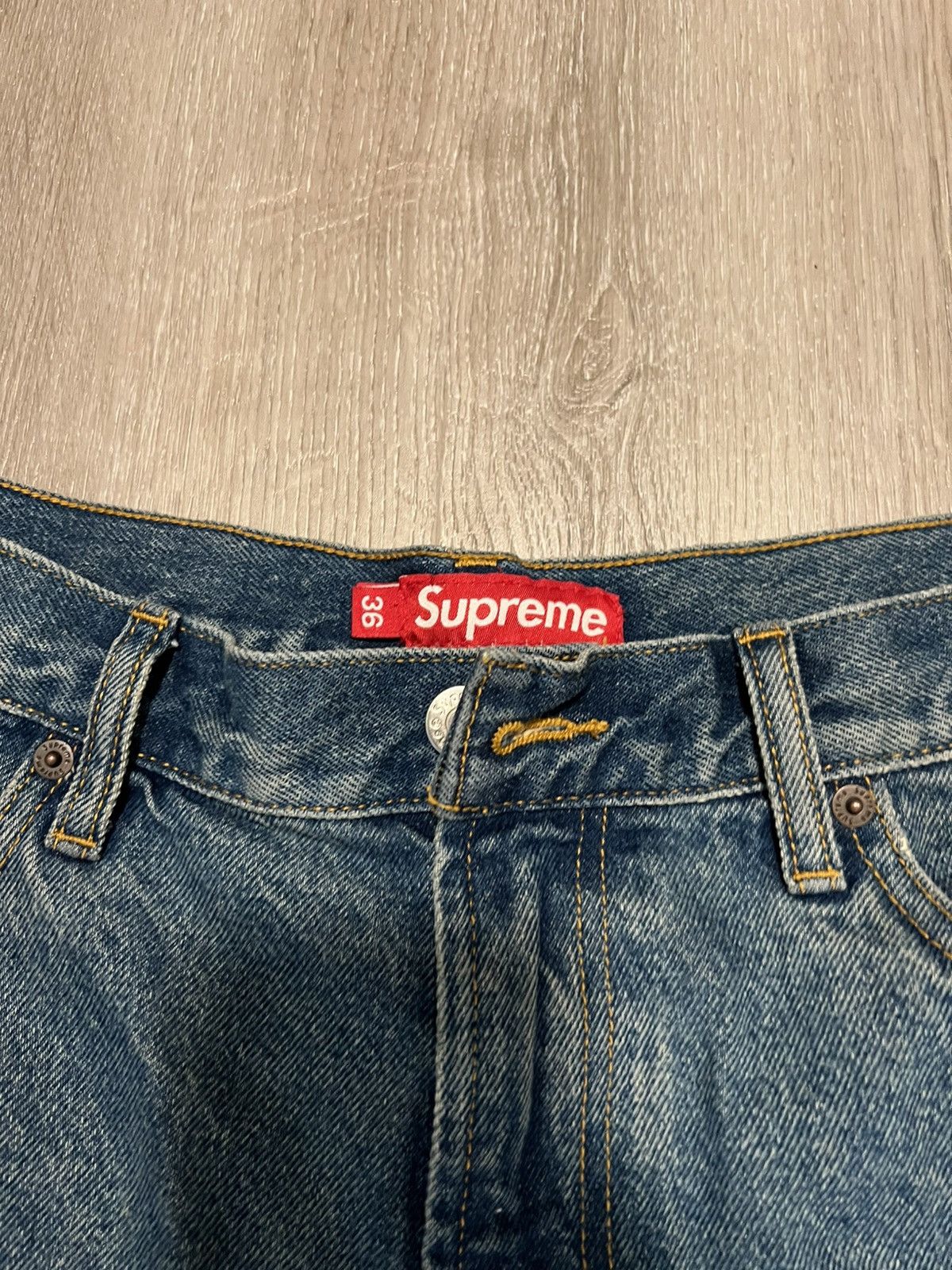 Supreme SUPREME DENIM JEANS Size US 36 / EU 52 - 7 Thumbnail