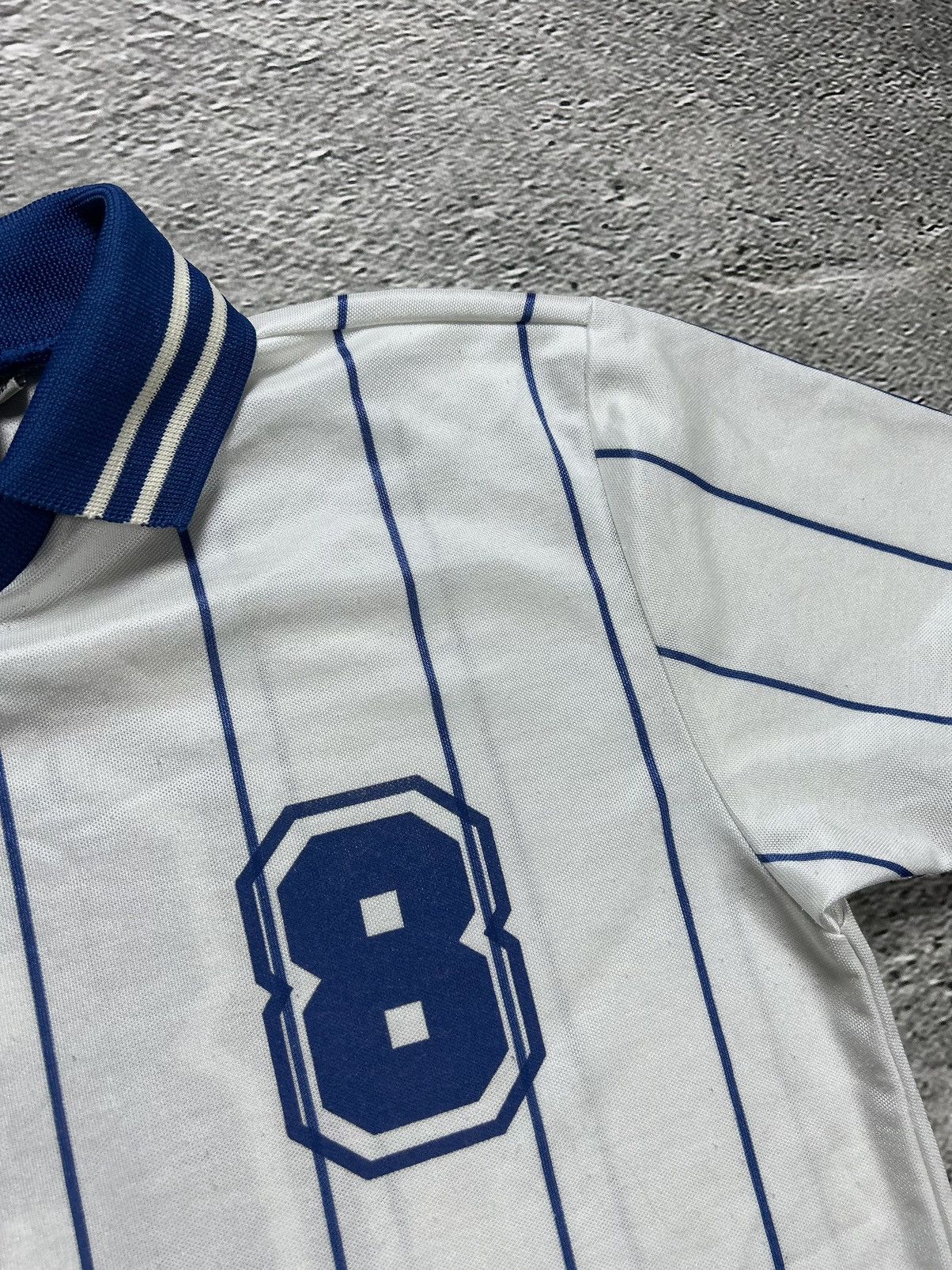 Neighborhood × Vintage Neighborhood NYC Vintage Jersey Soccer White Blue Size US M / EU 48-50 / 2 - 2 Thumbnail