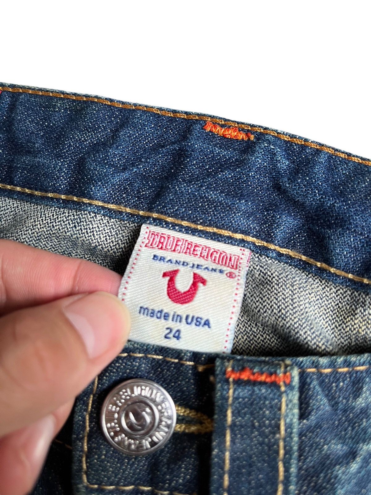 Affliction × Rock Revival × True Religion True Religion Joey Low Rise Flared jeans Size 27" / US 4 / IT 40 - 20 Thumbnail