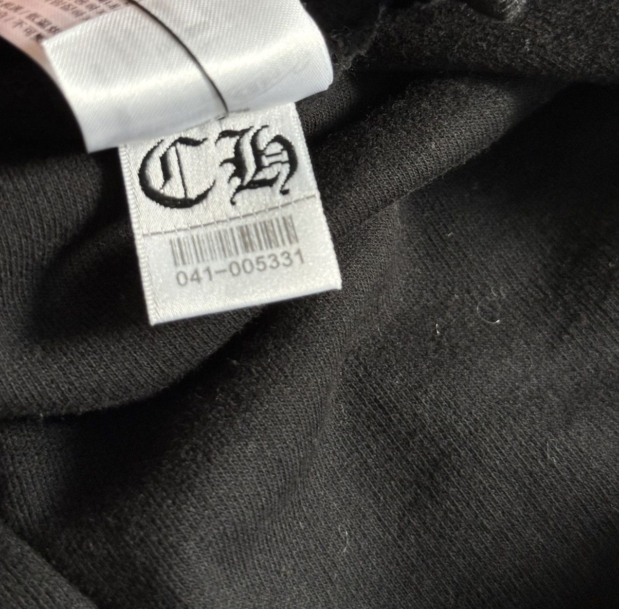 Chrome Hearts Chrome Hearts Vertical Logo Hoodie Black Size US XS / EU 42 / 0 - 9 Thumbnail