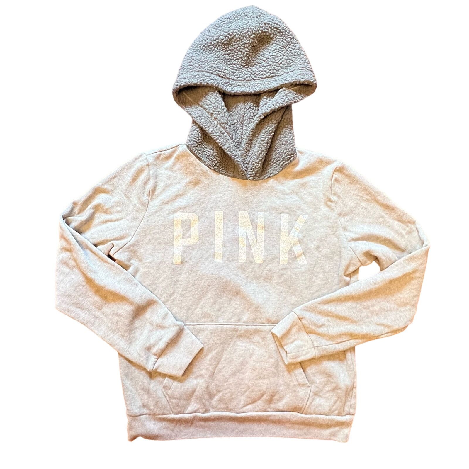 Pink VS PINK Light Gray Perfect Pullover Hoodie Sweatshirt Size M Size M / US 6-8 / IT 42-44 - 9 Thumbnail