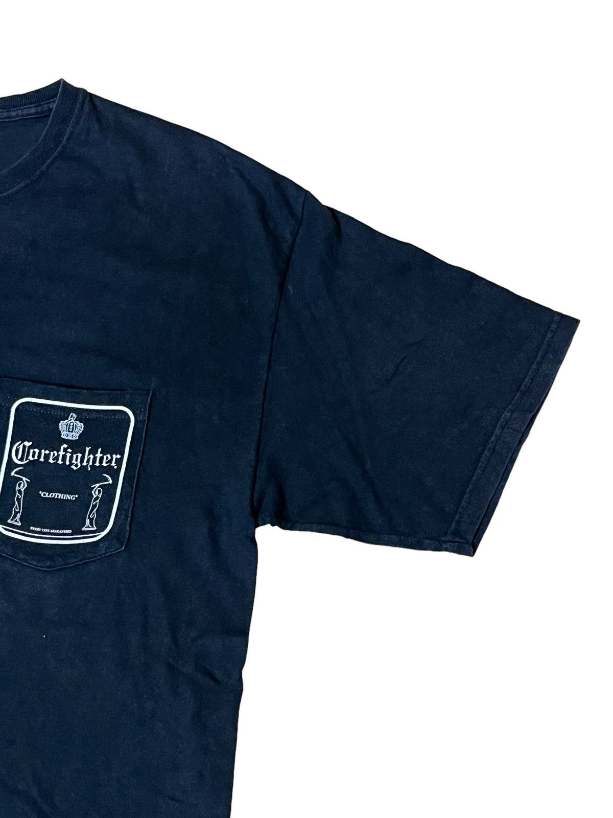 Vintage DISTRESS🔥VINTAGE COREFIGHTER POCKET TEE SHIRT Size US L / EU 52-54 / 3 - 6 Thumbnail