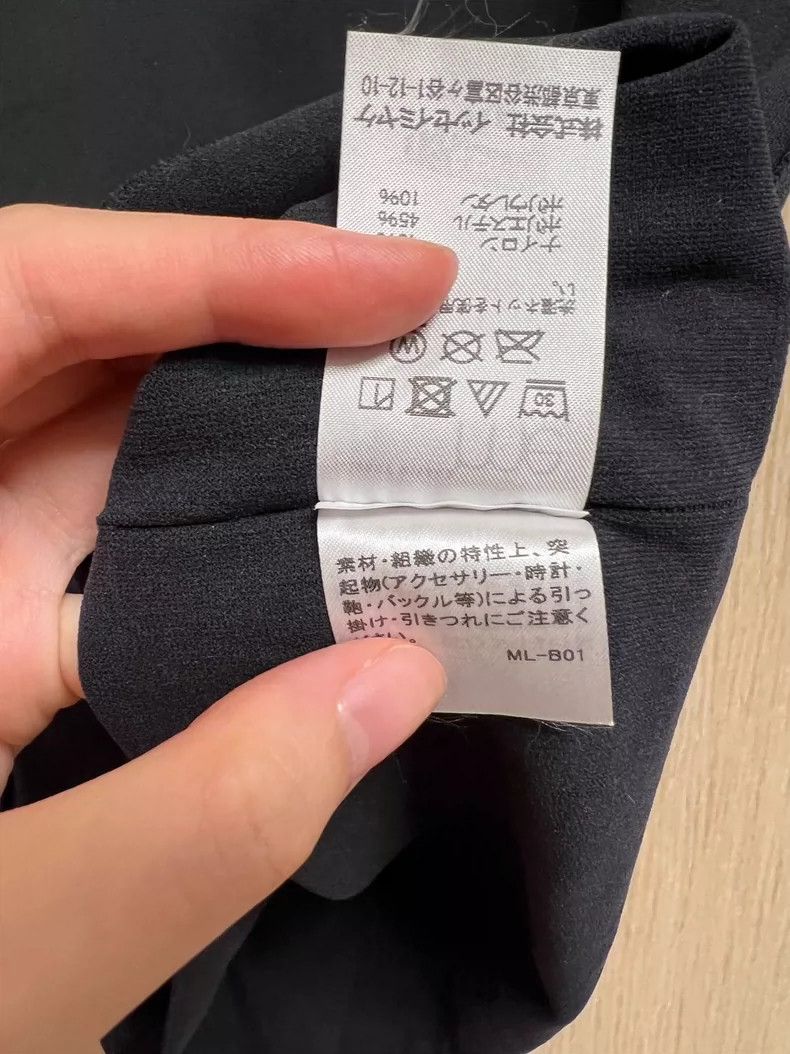Issey Miyake Issey Miyake size:one size black tank top Size M / US 6-8 / IT 42-44 - 5 Thumbnail