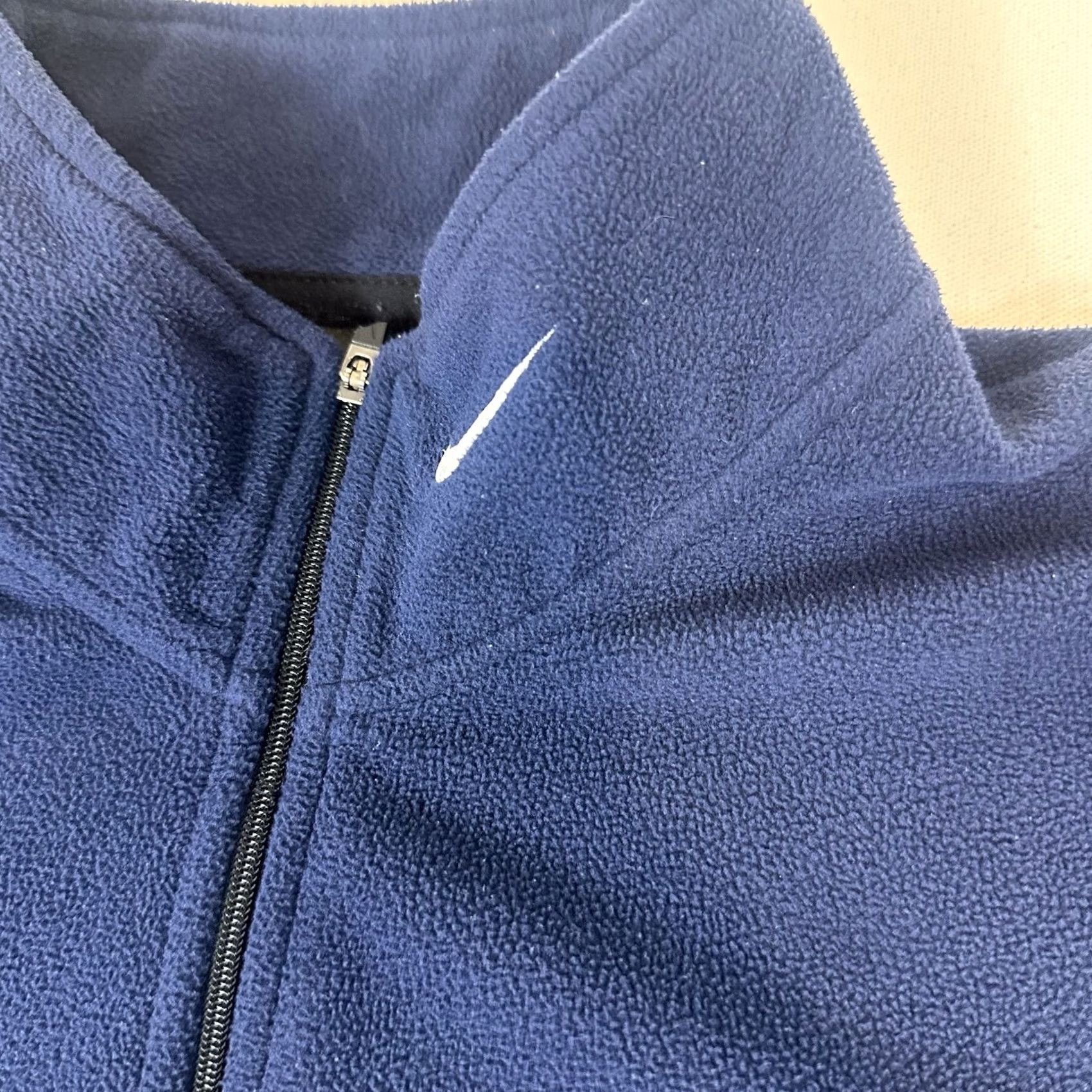 Nike VINTAGE Nike Sweatshirt 1/4 Zip Blue Mens XL Fleece Long Sleeve Pullover 80s 90s Sports Shirt Size US XL / EU 56 / 4 - 5 Thumbnail
