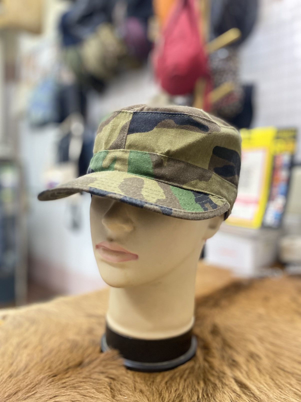 Other U.S ARMY USGI COMBAT CAP WOODLAND CAMO Size 42 - 1 Thumbnail