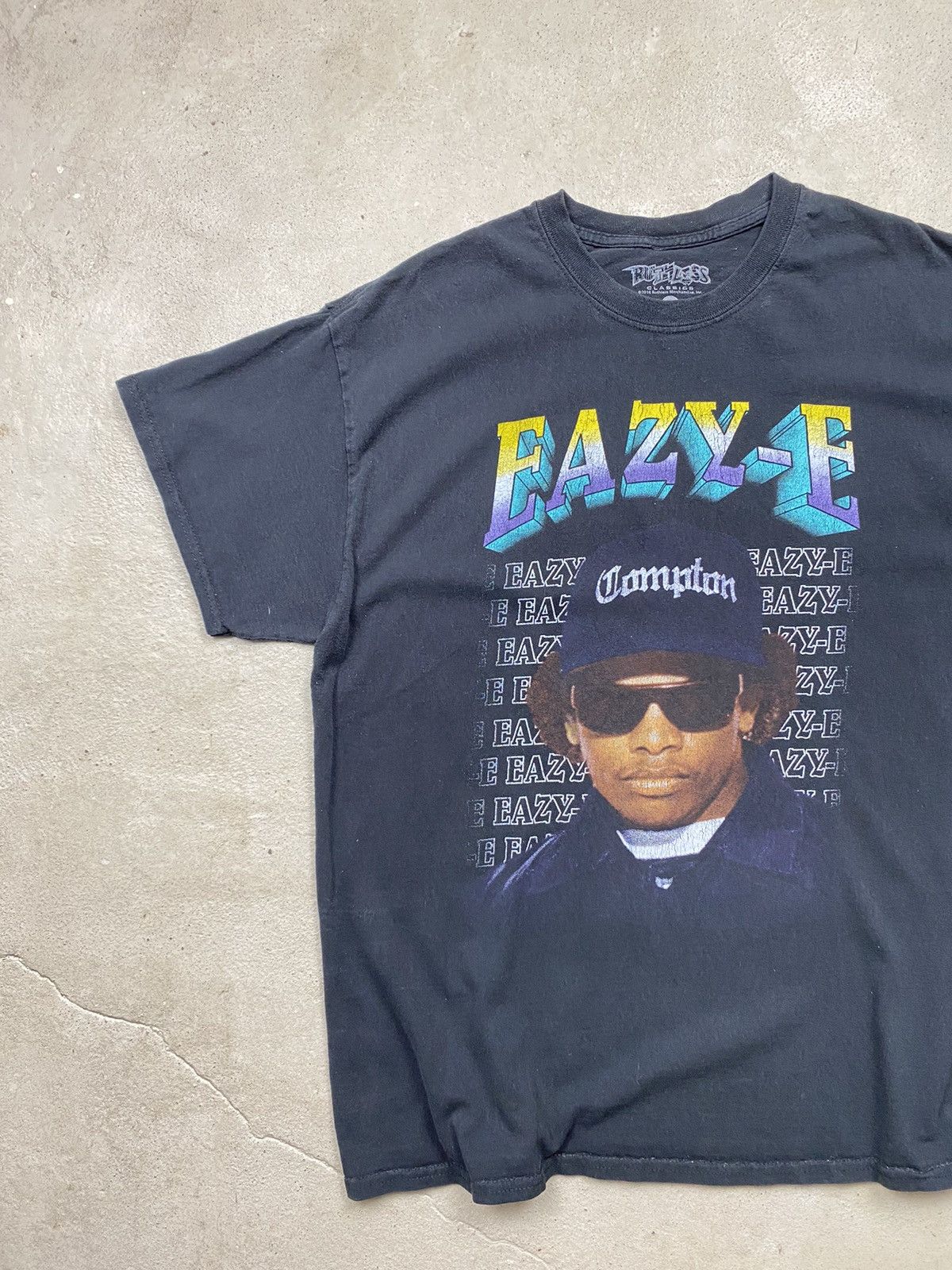 Band Tees Vintage Style Eazy E Rap T Shirt Hip Hop Compton Hype Size US XL / EU 56 / 4 - 2 Thumbnail