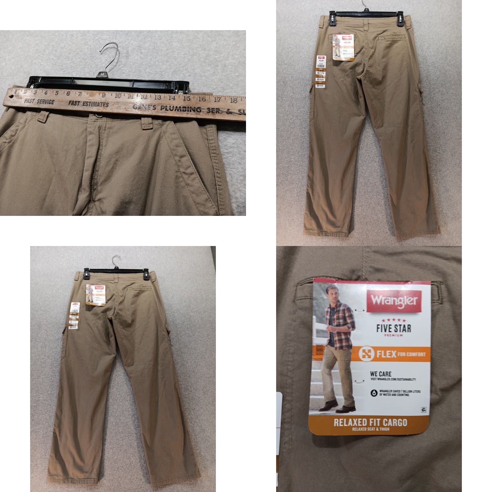 Wrangler VINTAGE Size US 32 / EU 48 - 8 Thumbnail