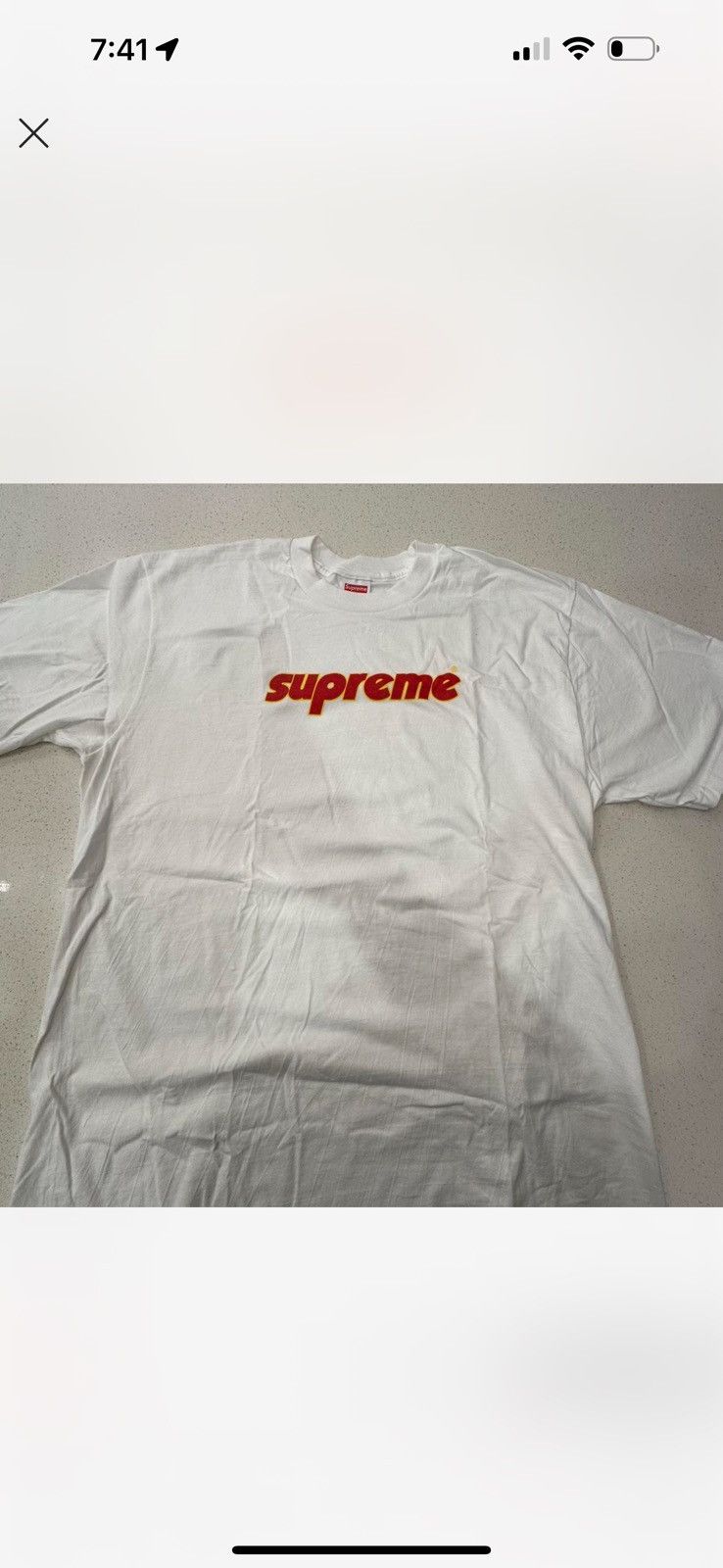 Supreme Supreme screen print thirty size xxl. Size US XXL / EU 58 / 5 - 1 Preview