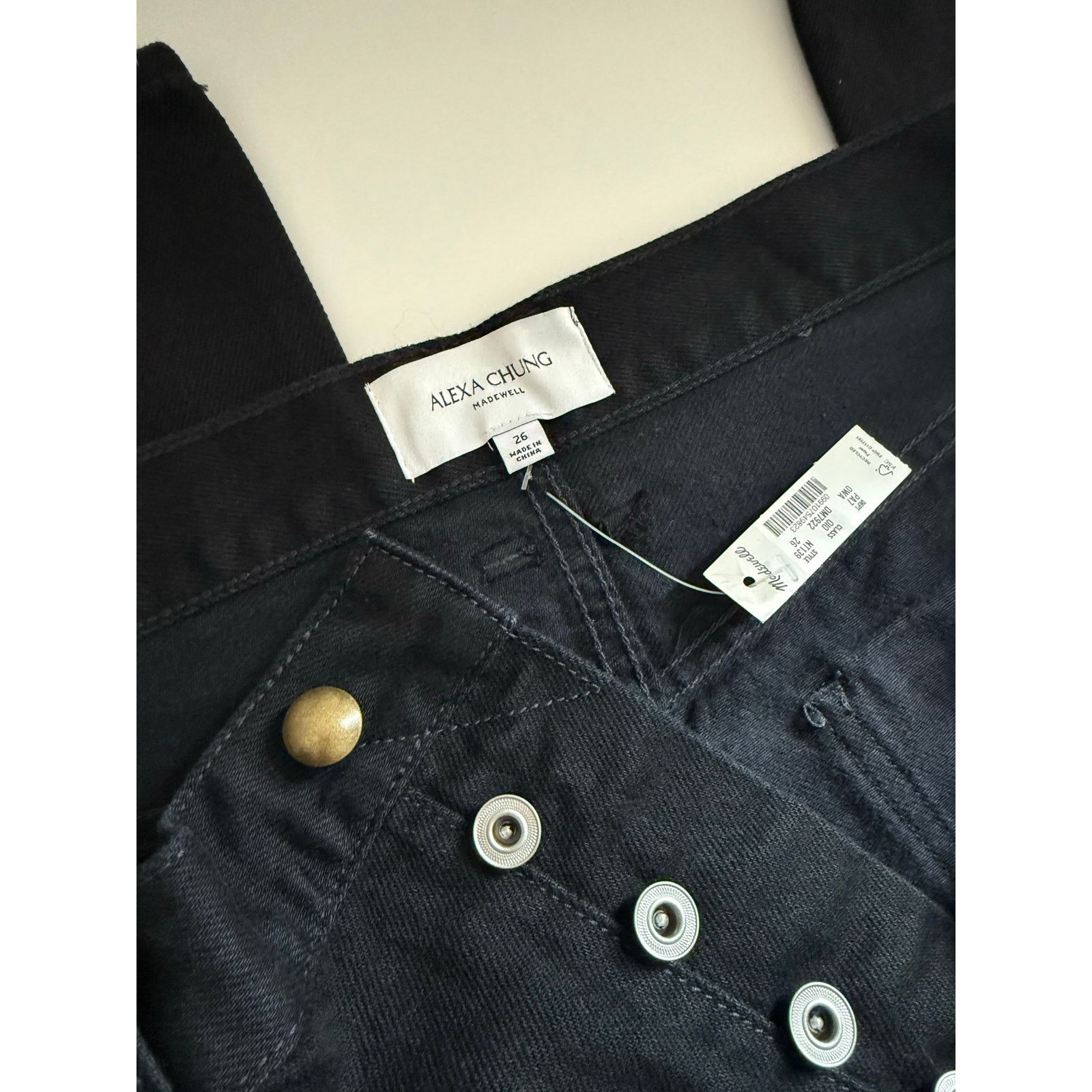 Madewell $168 New Madewell Alexa Chung High Rise Straight Jeans - 26 Size 26" / US 2 / IT 38 - 9 Thumbnail