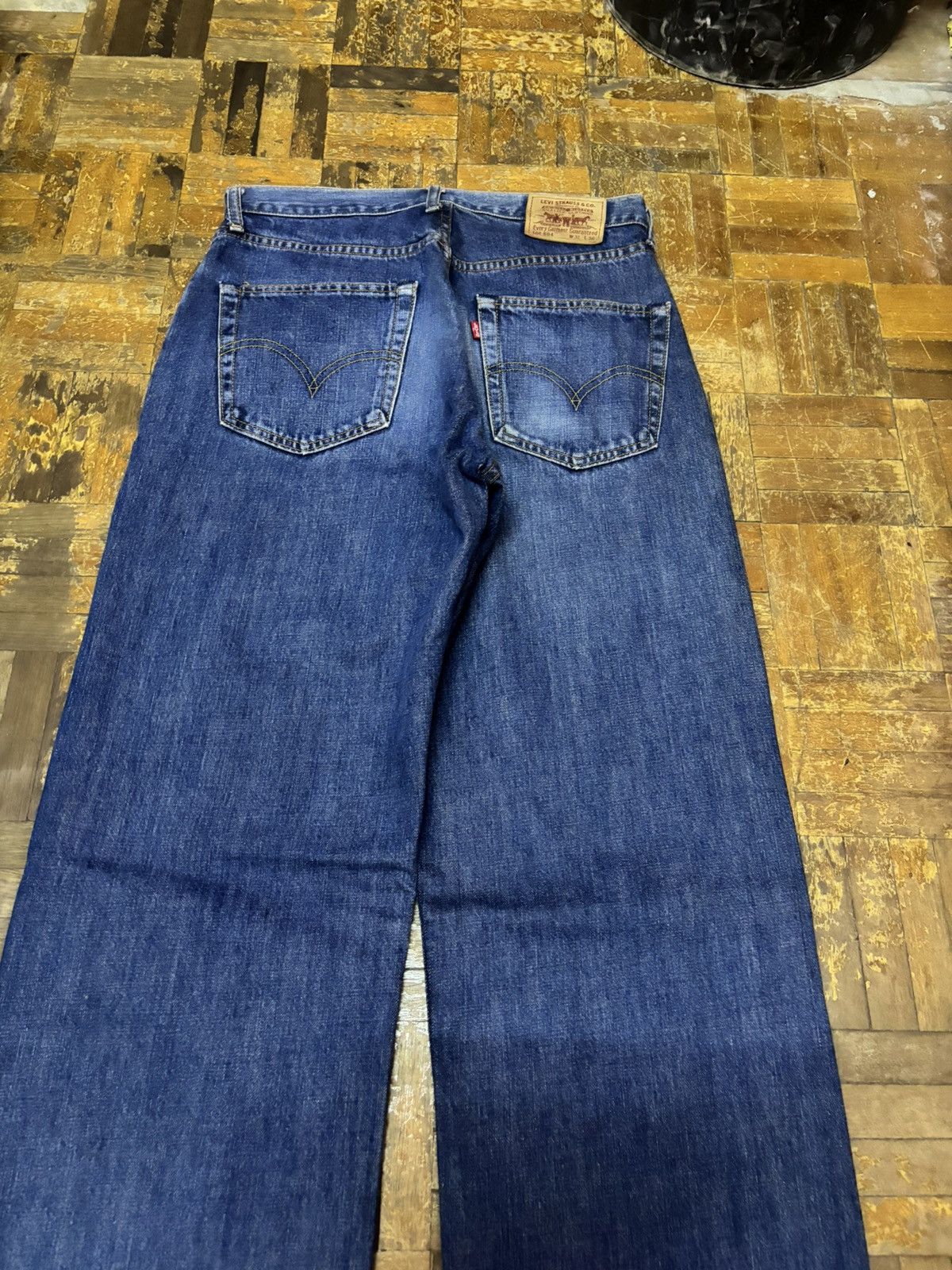 Jean × Levi's × Vintage VINTAGE LEVIS 504 SELVEDGE MEN JEANS (SIZE 31) Size US 31 - 9 Thumbnail