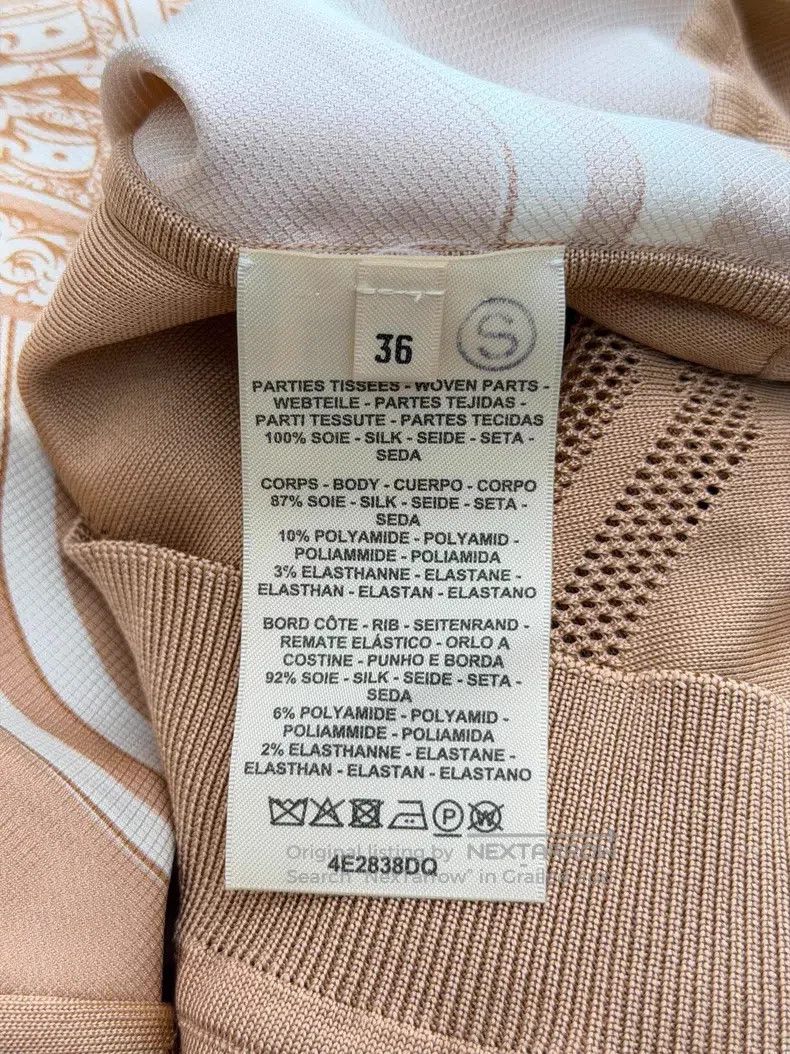 Hermes Hermes Long sleeve twillaine crew neck sweater Size XS / US 0-2 / IT 36-38 - 6 Thumbnail