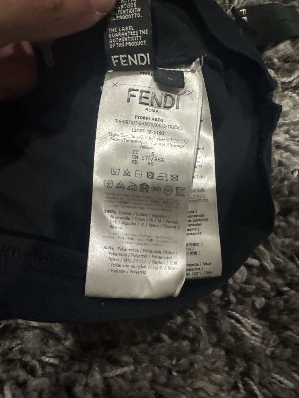 Fendi Black fendi shirt Size US S / EU 44-46 / 1 - 4 Thumbnail