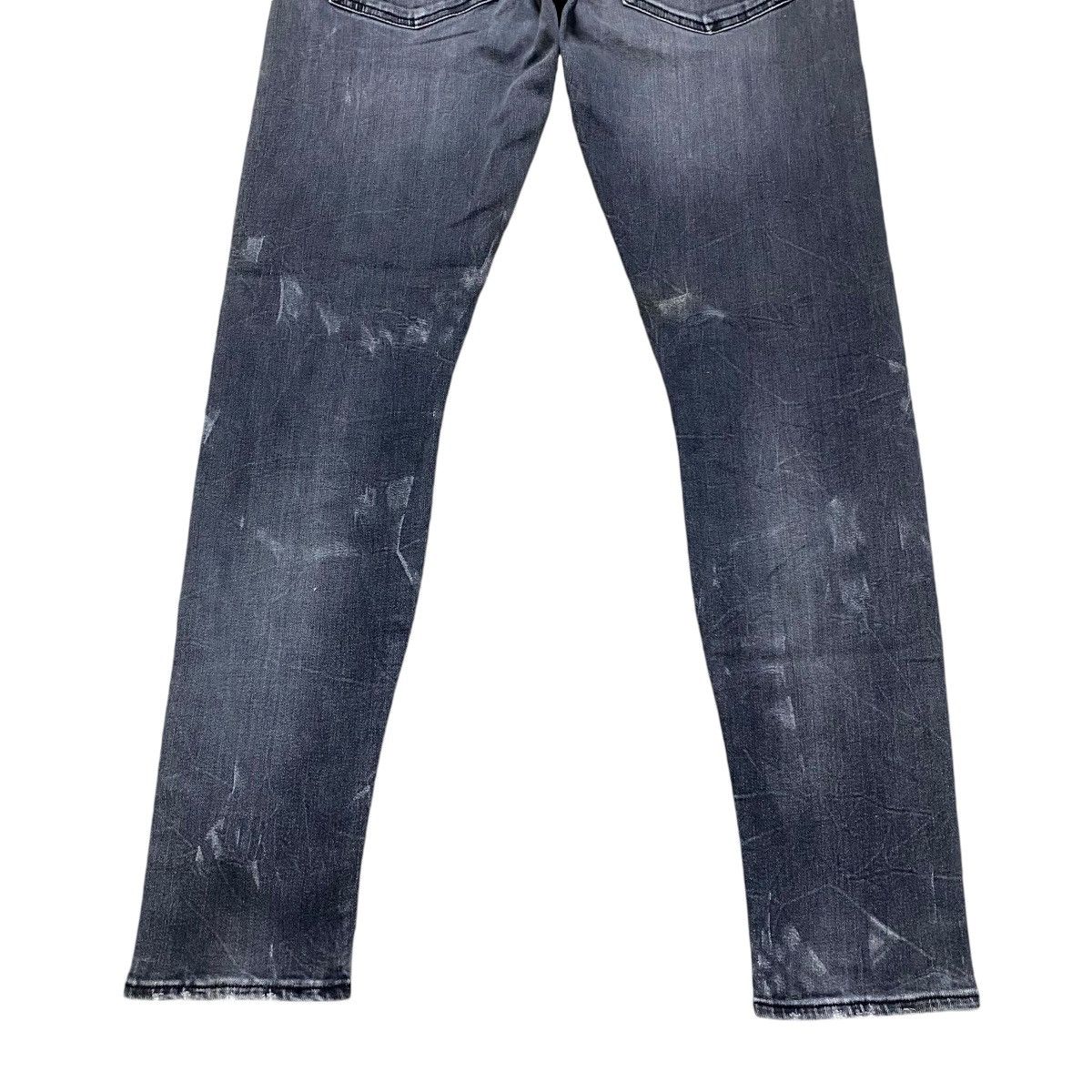 R13 R13 Black Marble Boy Skinny Jeans Size US 33 - 13 Thumbnail