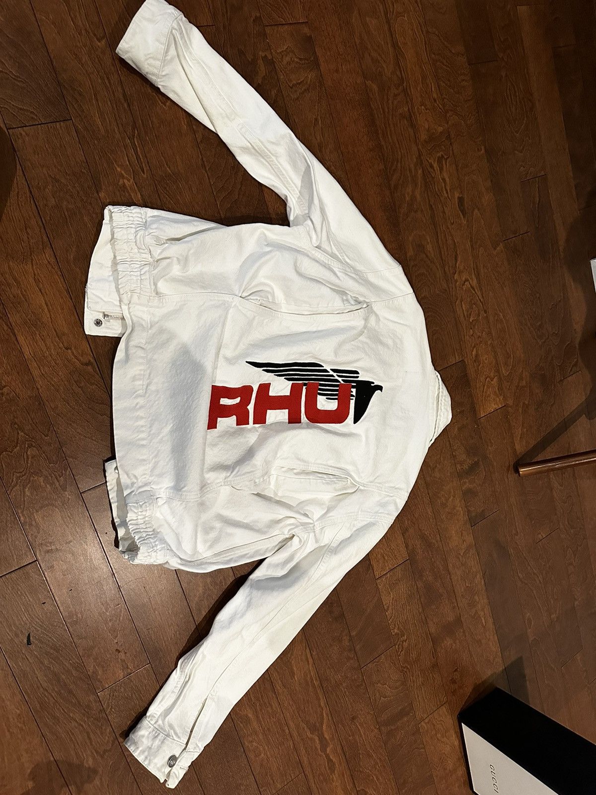 Other Zara x Rhuigi Men Monogram Logo Designer Rhude Denim Jacket Size US M / EU 48-50 / 2 - 1 Thumbnail