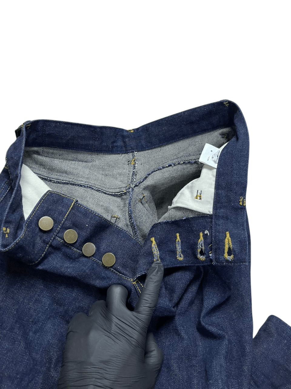 Christopher Nemeth Christopher Nemeth Raw Denim Low Rise Patcwork Size US 30 / EU 46 - 3 Thumbnail