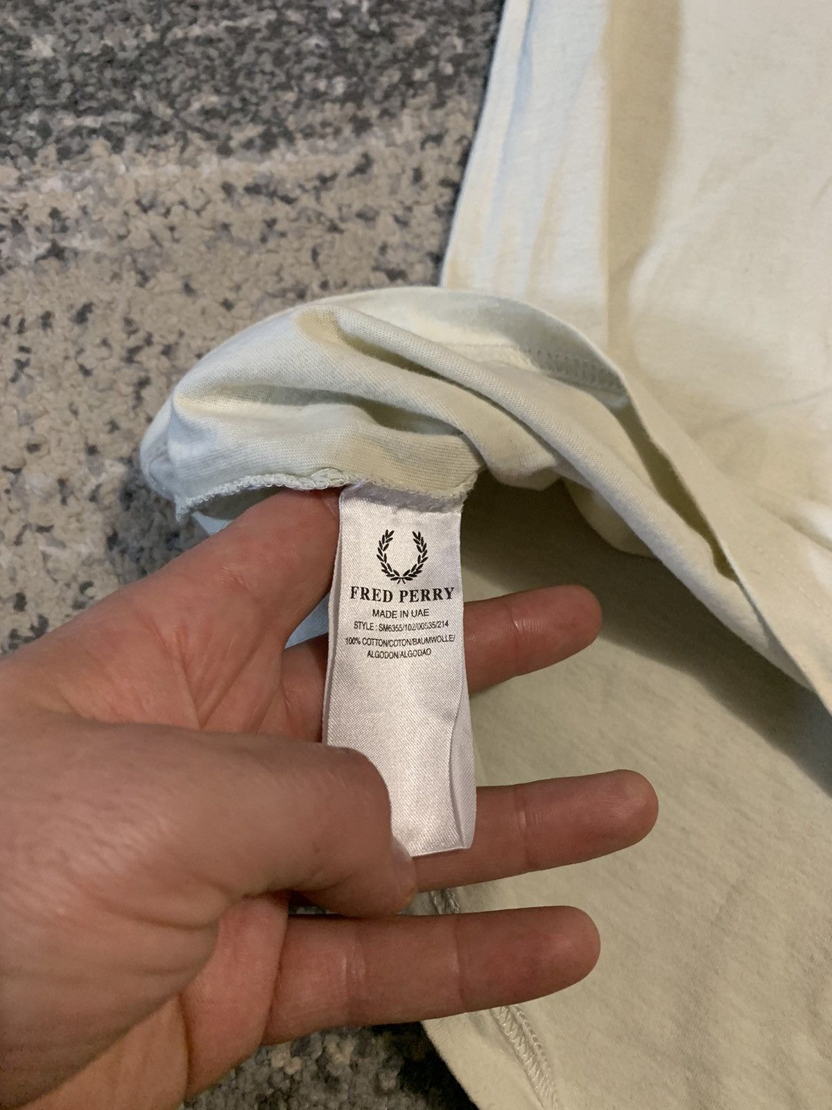Fred Perry × Vintage 🤩Fred Perry T-shirt vintage big logo Size US M / EU 48-50 / 2 - 5 Thumbnail