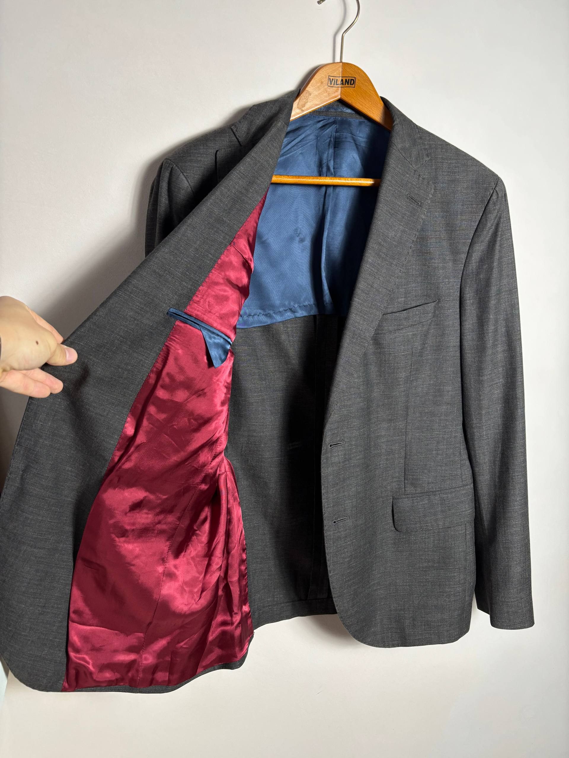 Other Thomas Baldwin London Wool Half Lined Mens Blazer 42 EU 52 Size 42R - 9 Thumbnail