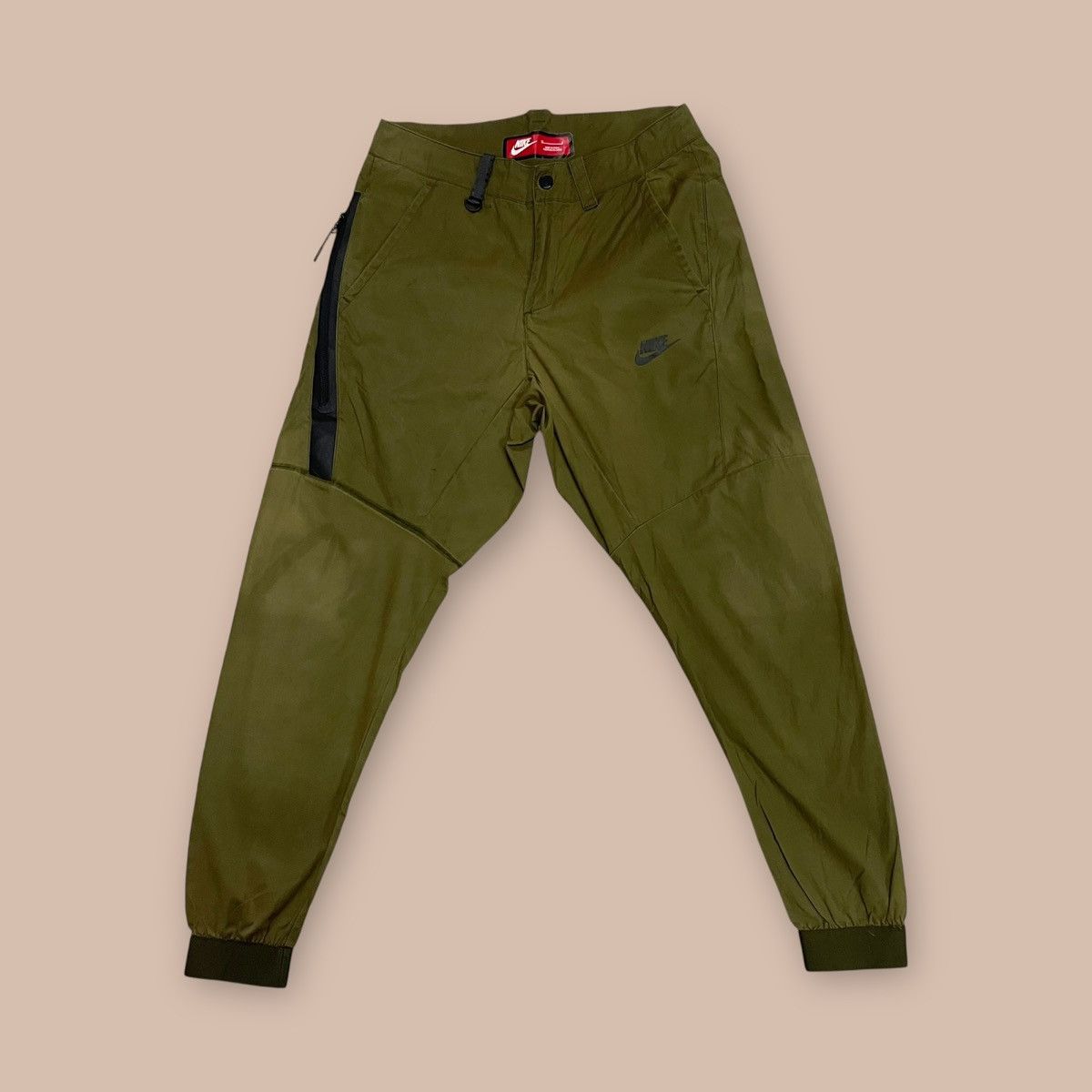 Nike NIKE BONDED WOVEN JOGGER CUFF PANT Size US 28 / EU 44 - 1 Thumbnail