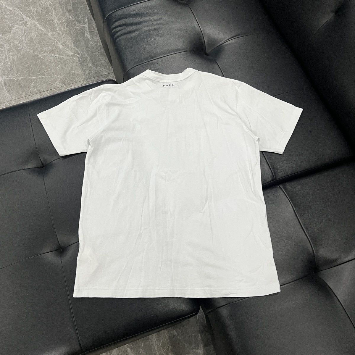 Sacai Sacai FW21 by KAWS Logo T-Shirt Size US L / EU 52-54 / 3 - 2 Thumbnail