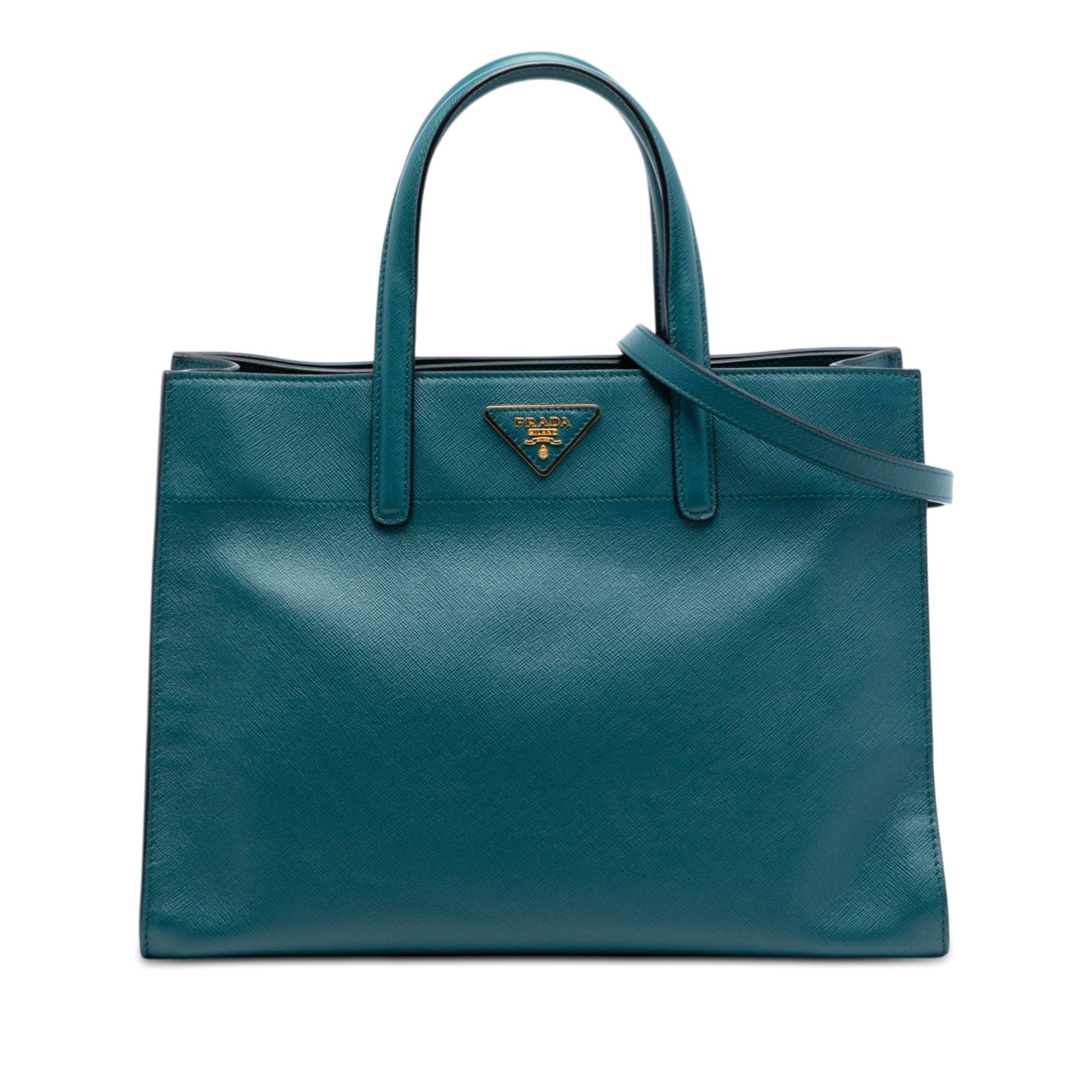 Prada Saffiano Soft Triple Pocket Tote Size ONE SIZE - 1 Thumbnail