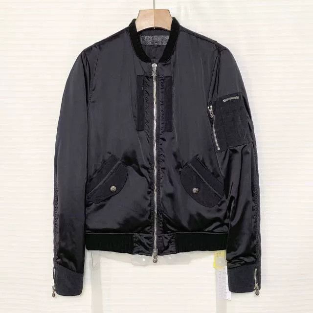 Chrome Hearts Chrome Hearts Black Flight Jacket Size US M / EU 48-50 / 2 - 1 Thumbnail