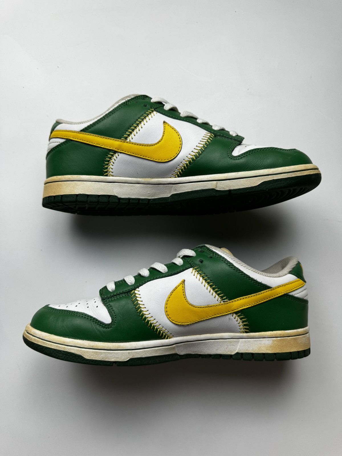 Nike 2005 Nike Dunk Low Baseball Pack Oakland Size US 9 / EU 42 - 3 Thumbnail