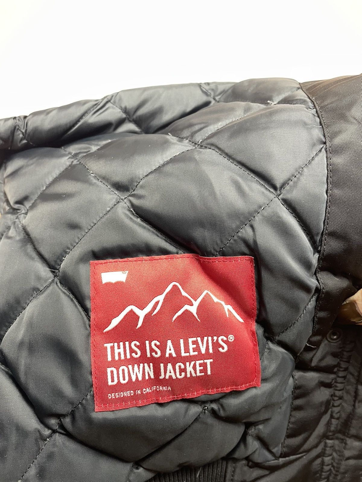 Levi's LEVI STRAUSS & CO. Hooded Down Jacket Levis Parka Black Size XS / US 0-2 / IT 36-38 - 10 Thumbnail