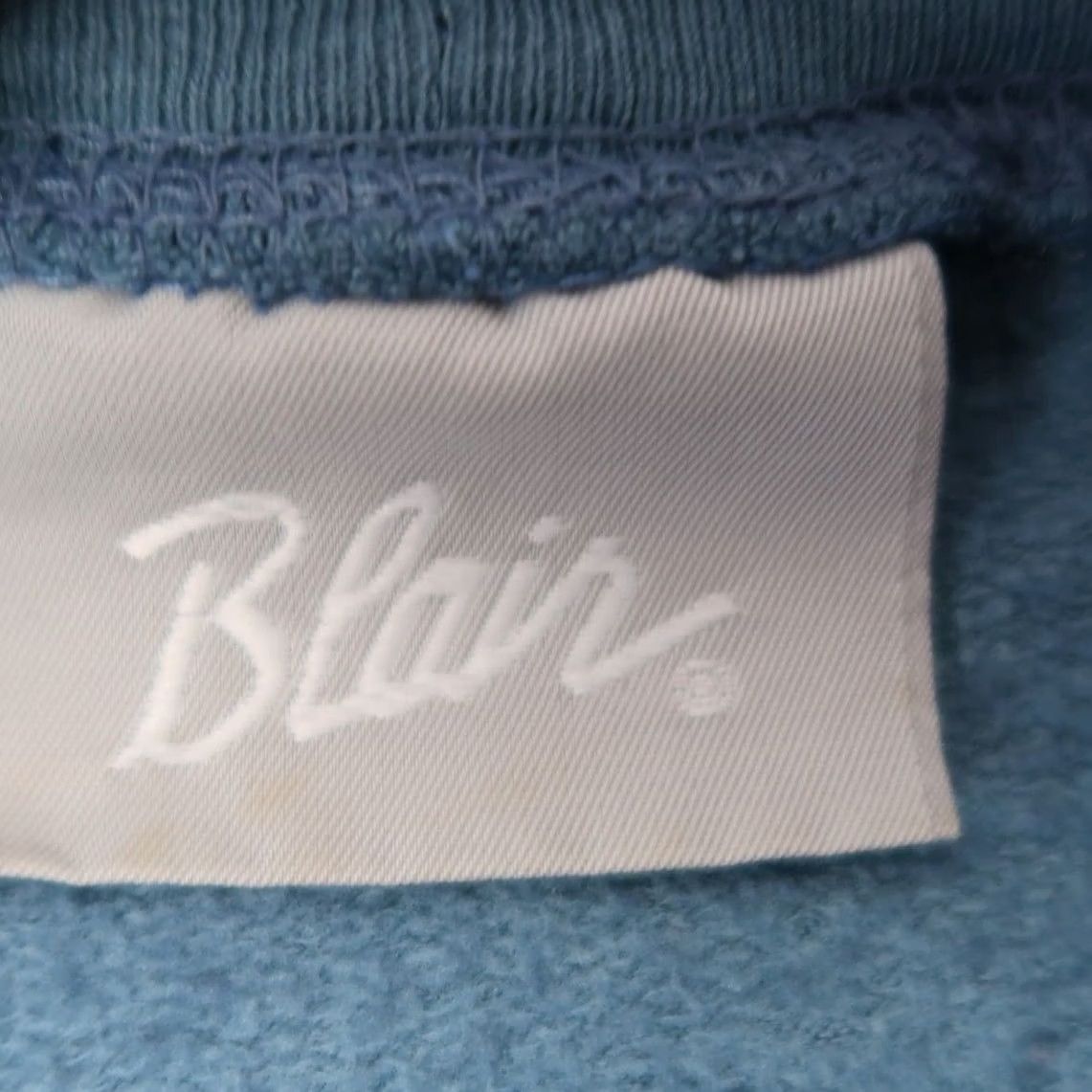 Blair VINTAGE Blair Puppy Dog American Flag Blue Sweatshirt XL Women Crew Neck Long Sleeve Cotton Pullover 90s Dog American Flag Casual Women XL Size XL / US 12-14 / IT 48-50 - 5 Thumbnail