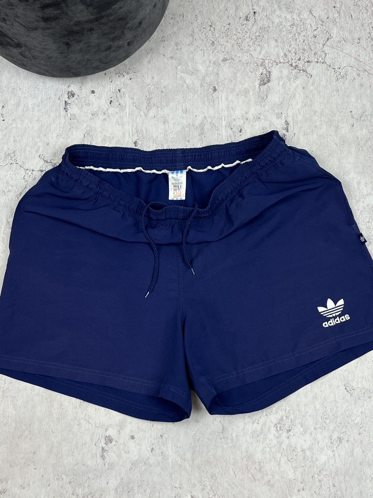 Adidas Vintage Y2K Adidas Originals Navy Soccer Football Shorts Grailed