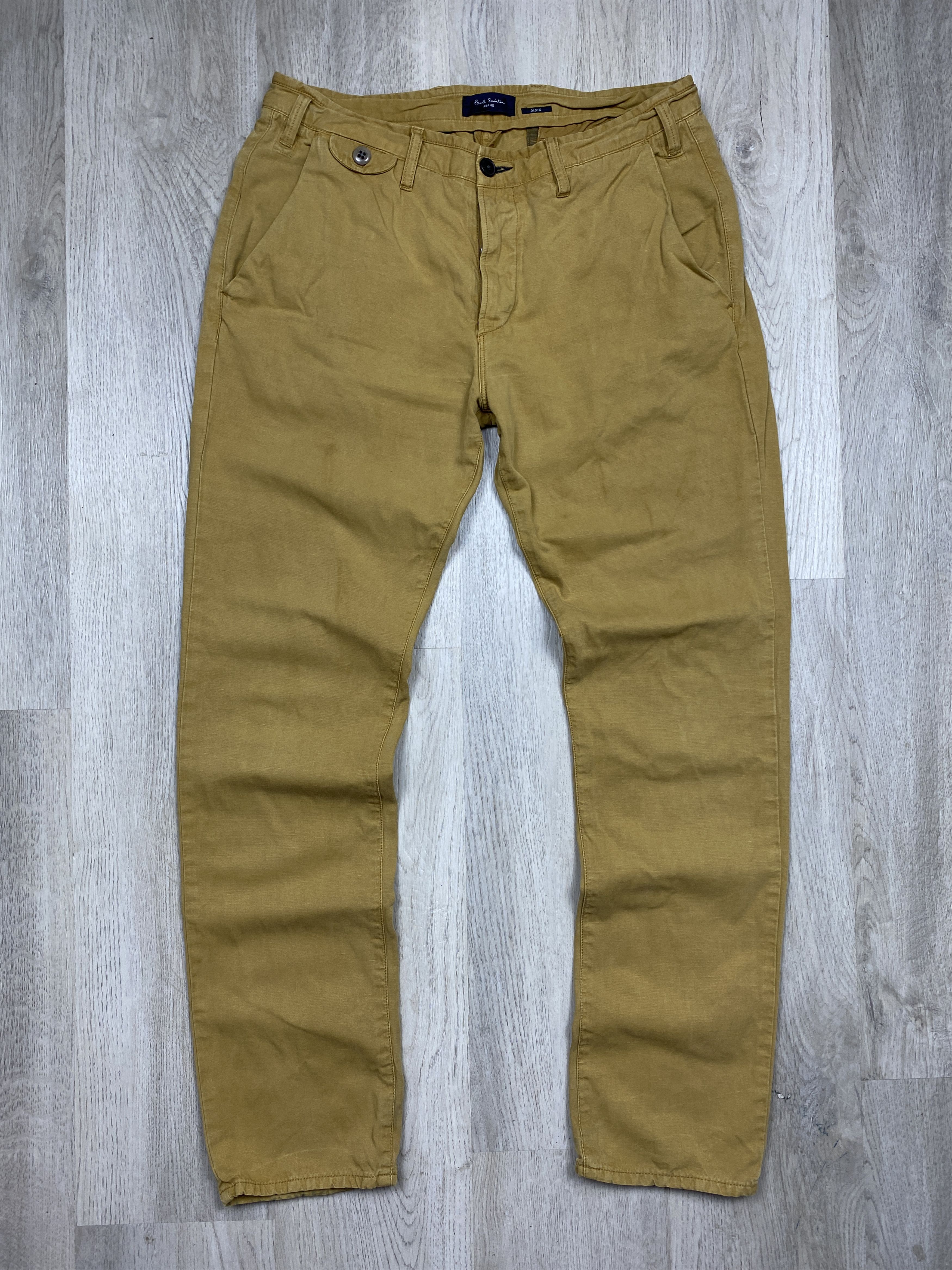 Paul Smith × Vintage Paul Smith Vintage Mens Chino Pants Size US 32 / EU 48 - 5 Thumbnail