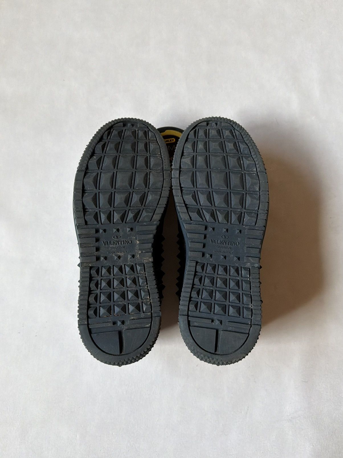 Valentino Valentino Rockstud Basket Low Leather/Denim Sneakers Shoes Size US 7.5 / EU 40-41 - 7 Thumbnail