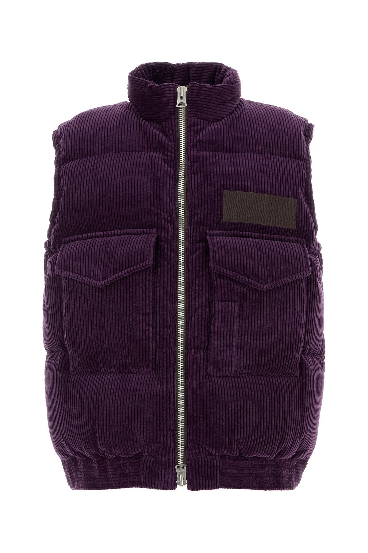 Sacai Purple Corduroy Down Jacket Size US M / EU 48-50 / 2 - 1 Thumbnail