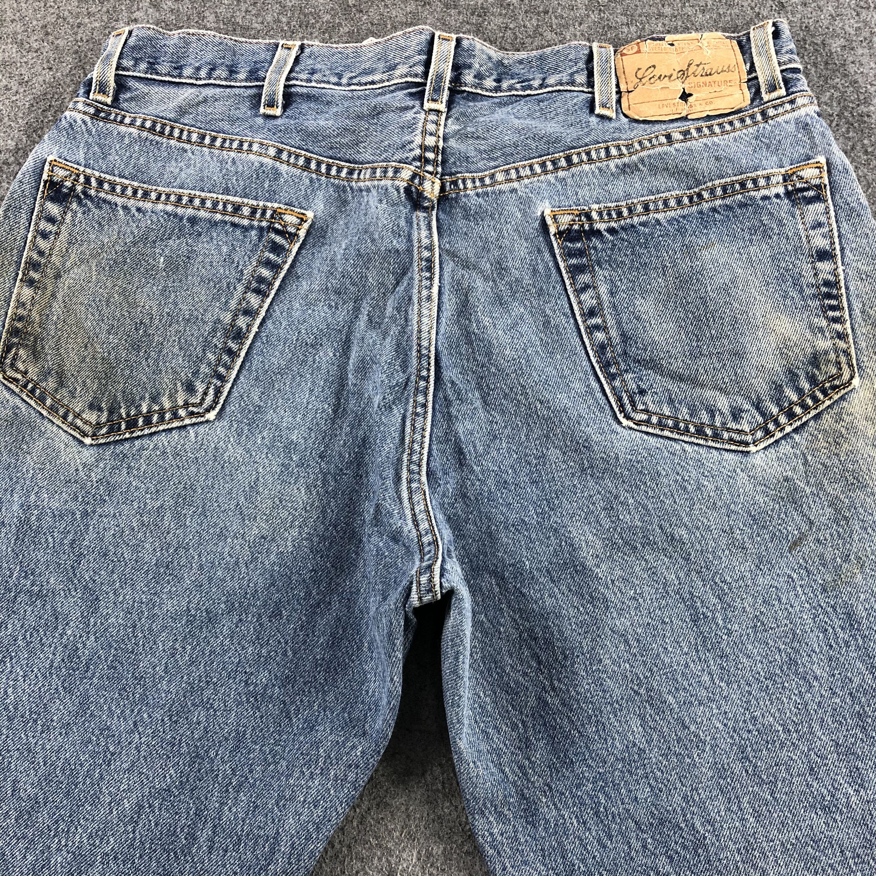 Levi's Vintage Blue Wash Levis Jeans-J2289 Size US 35 - 4 Thumbnail