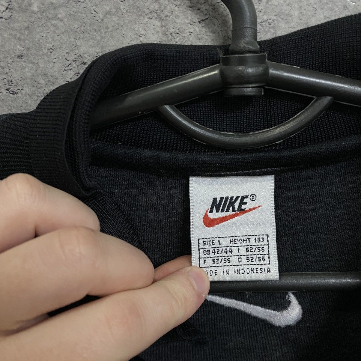 Nike VINTAGE NIKE QUARTER ZIP HOODIE BIG LOGO SWOOSH Size US L / EU 52-54 / 3 - 9 Thumbnail
