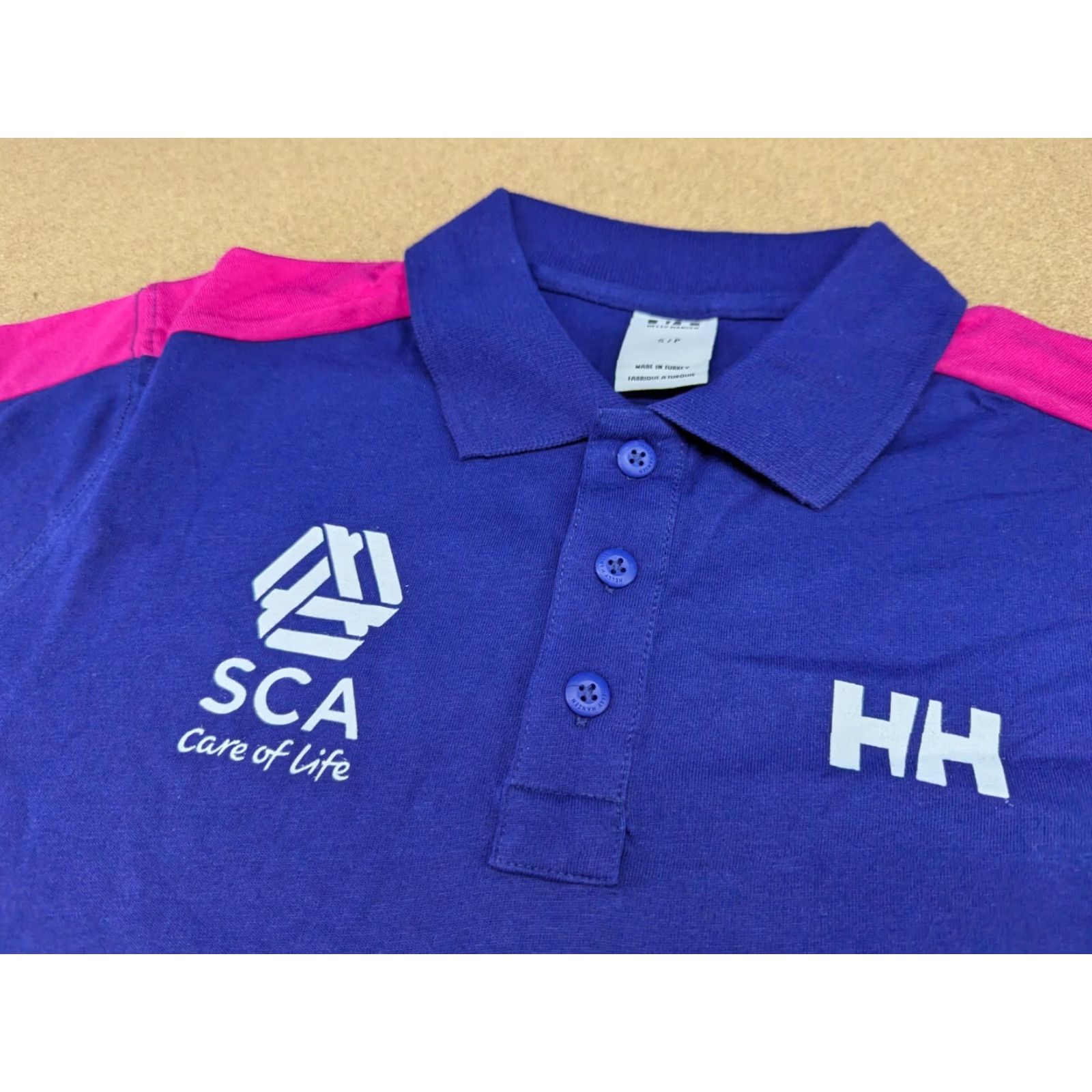 Helly Hansen Helly Hansen Ocean Racing Team 2014 Polo Shirt Mens Size S Blue Short Sleeves Polo Shirt Mens S Blue Short Sleeves Size US S / EU 44-46 / 1 - 3 Thumbnail