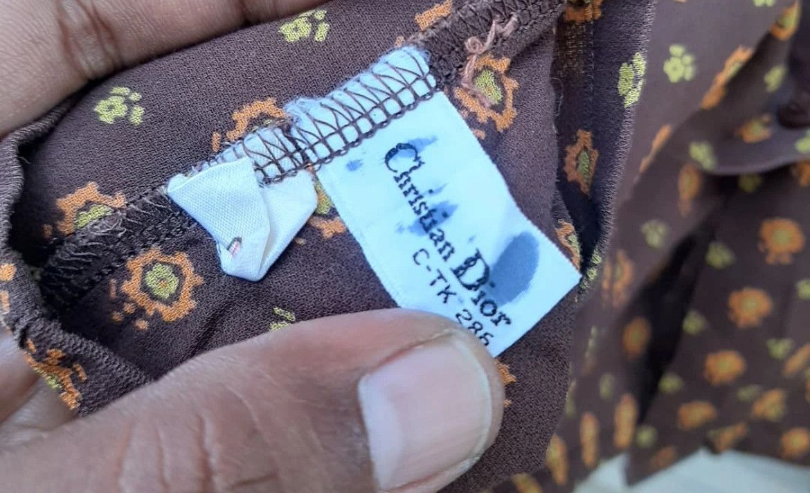 Christian Dior Monsieur 2000s Christian Dior Pattern Blouse Shirt Size US S / EU 44-46 / 1 - 4 Thumbnail