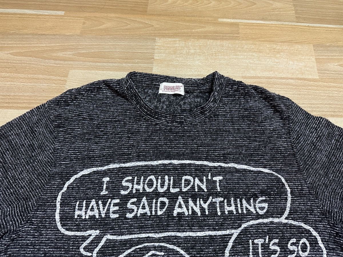 Peanuts × Vintage Rare🔥Peanuts Knitwear Size US L / EU 52-54 / 3 - 3 Thumbnail