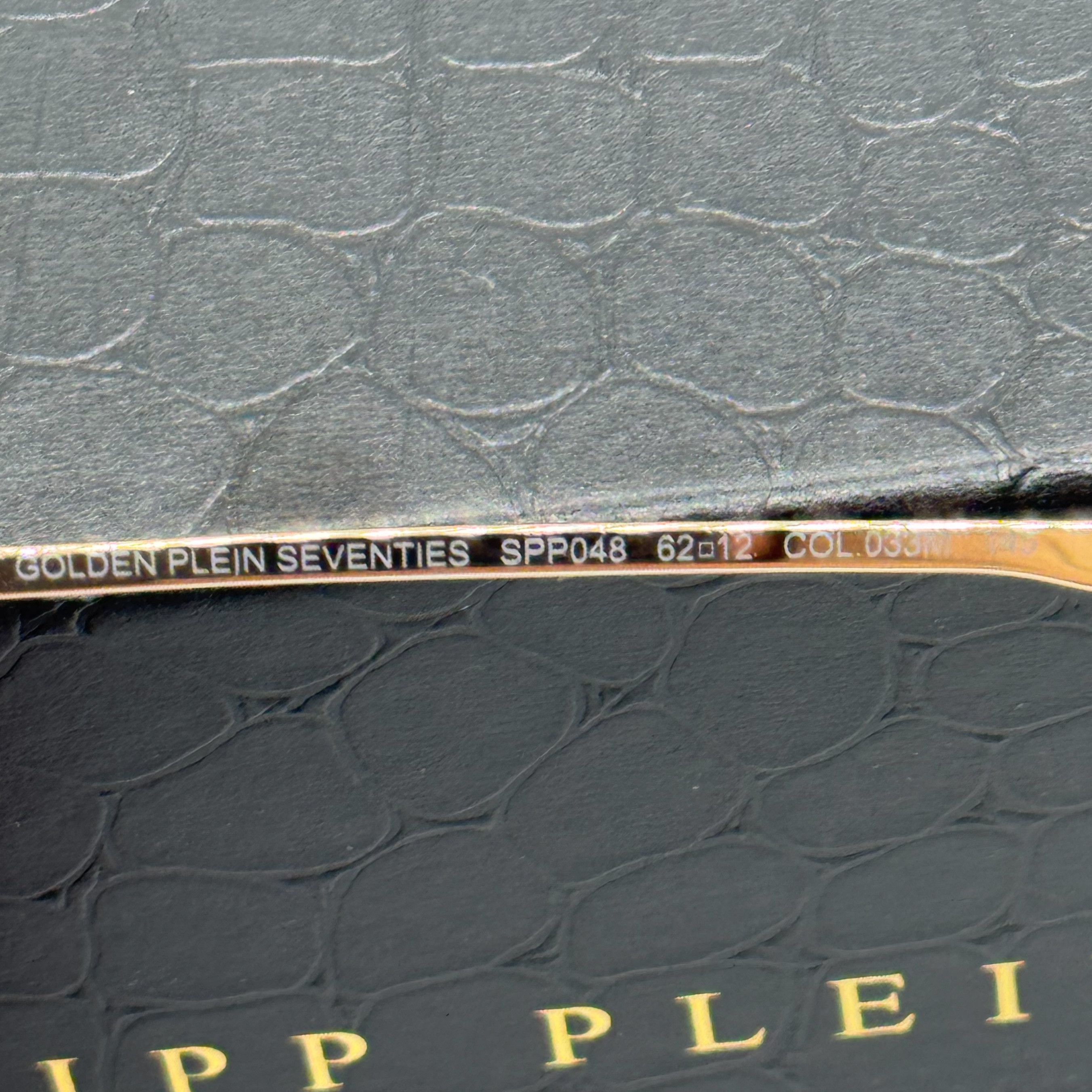 Philipp Plein NEW PHILIPP PLEIN SEVENTIES SPP048M 033M SUNGLASSES Size ONE SIZE - 9 Thumbnail
