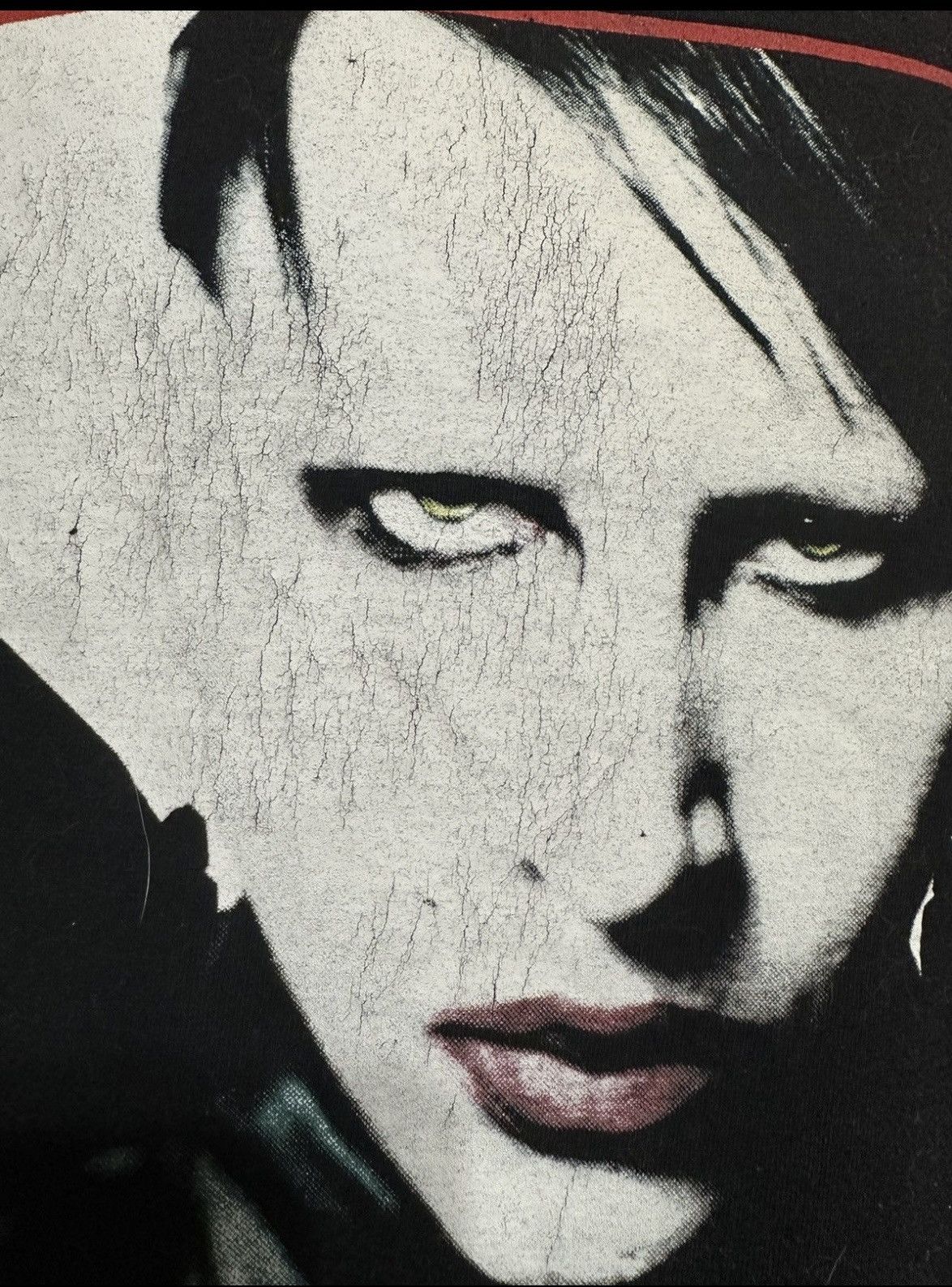 Marilyn Manson Marilyn Manson Tshirt Y2K Born Villain Metal Band Tee Grail Size US XL / EU 56 / 4 - 4 Thumbnail