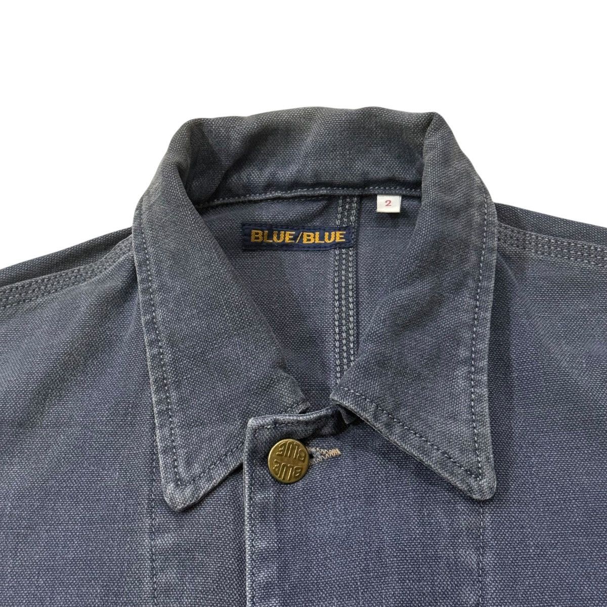 Blue Blue Japan Vintage Blue Blue Duck Canvas Workers Chore Jacket Size US M / EU 48-50 / 2 - 10 Thumbnail