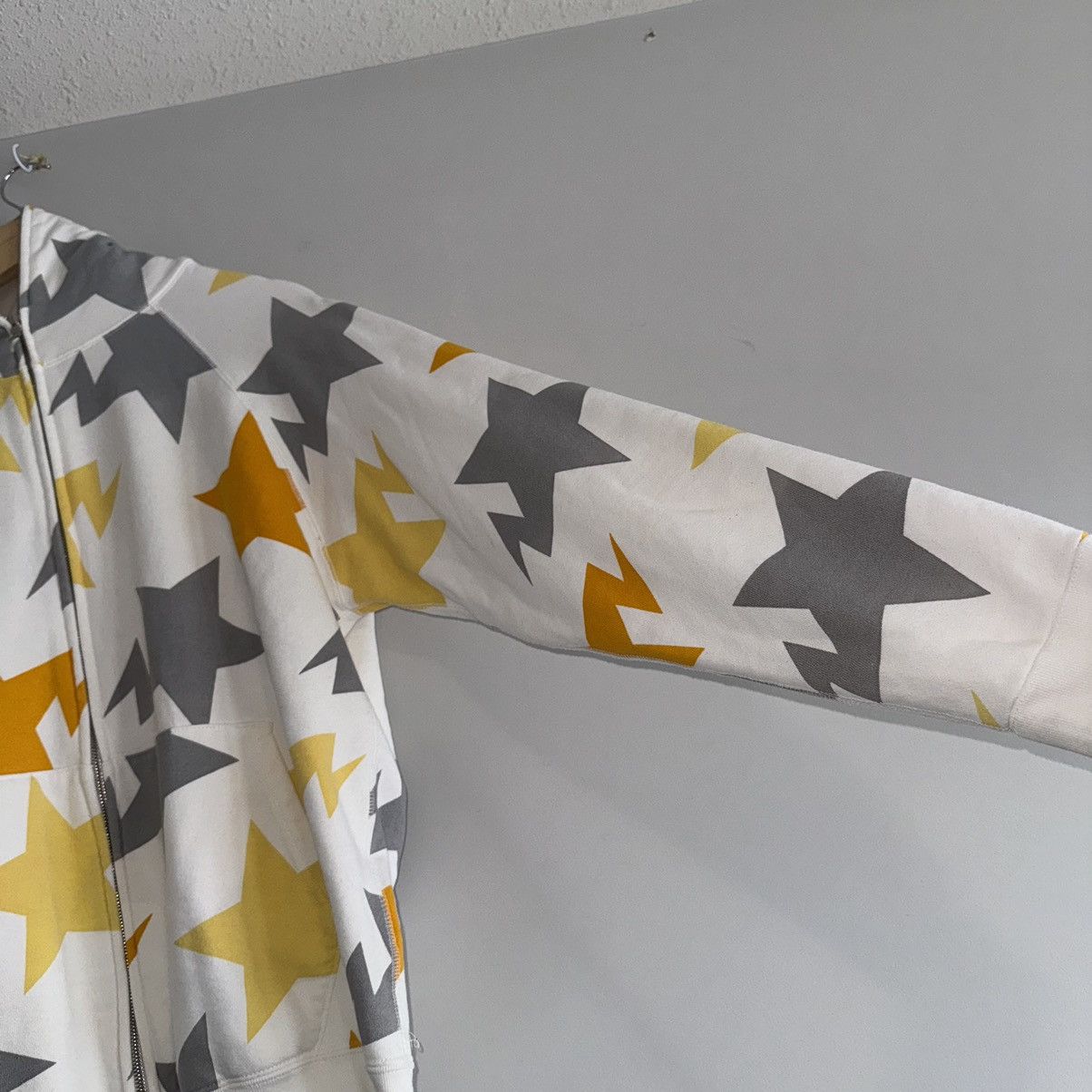 Bape × Nigo RARE Matsuyama Sta Pattern Full Zip Hoodie Size US M / EU 48-50 / 2 - 8 Thumbnail