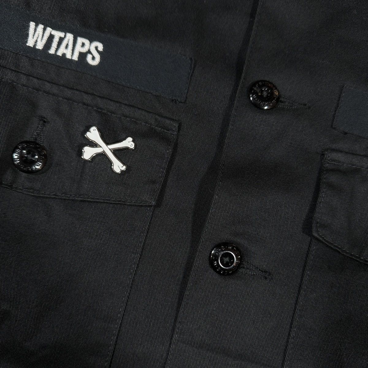 Japanese Brand WTAPS BUDS LS 01 SHIRT / COTTON. TWILL 2017 Size US M / EU 48-50 / 2 - 4 Thumbnail