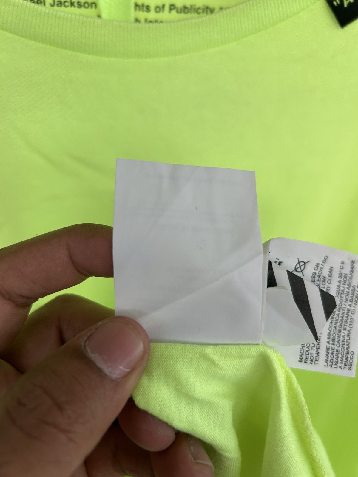 Off-White S/S19 Off-White Virgil Abloh Michael Jackson Oversized Tee Size US L / EU 52-54 / 3 - 17 Thumbnail