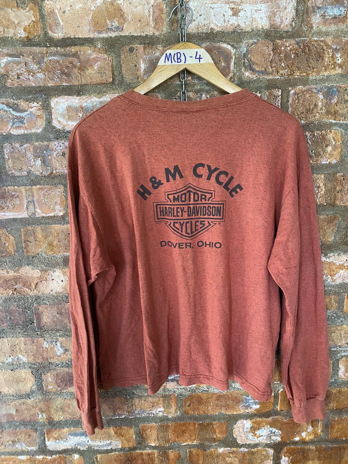 Harley Davidson × Vintage 1998 Harley Center fire flame Size US M / EU 48-50 / 2 - 6 Thumbnail