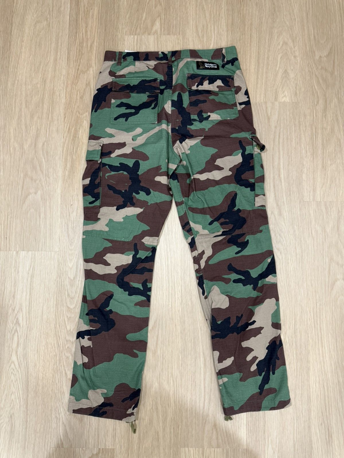 October's Very Own OVO - CAMO CARGO PANTS Size US 32 / EU 48 - 4 Thumbnail